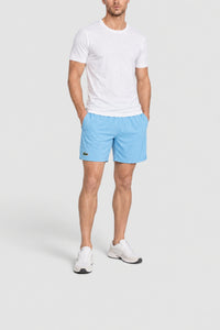 Short fluide avec logo - Argentine & Blanc