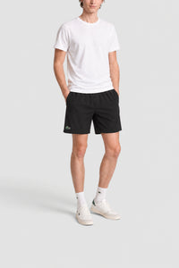 Bermuda à taille élastique - Noir & Blanc