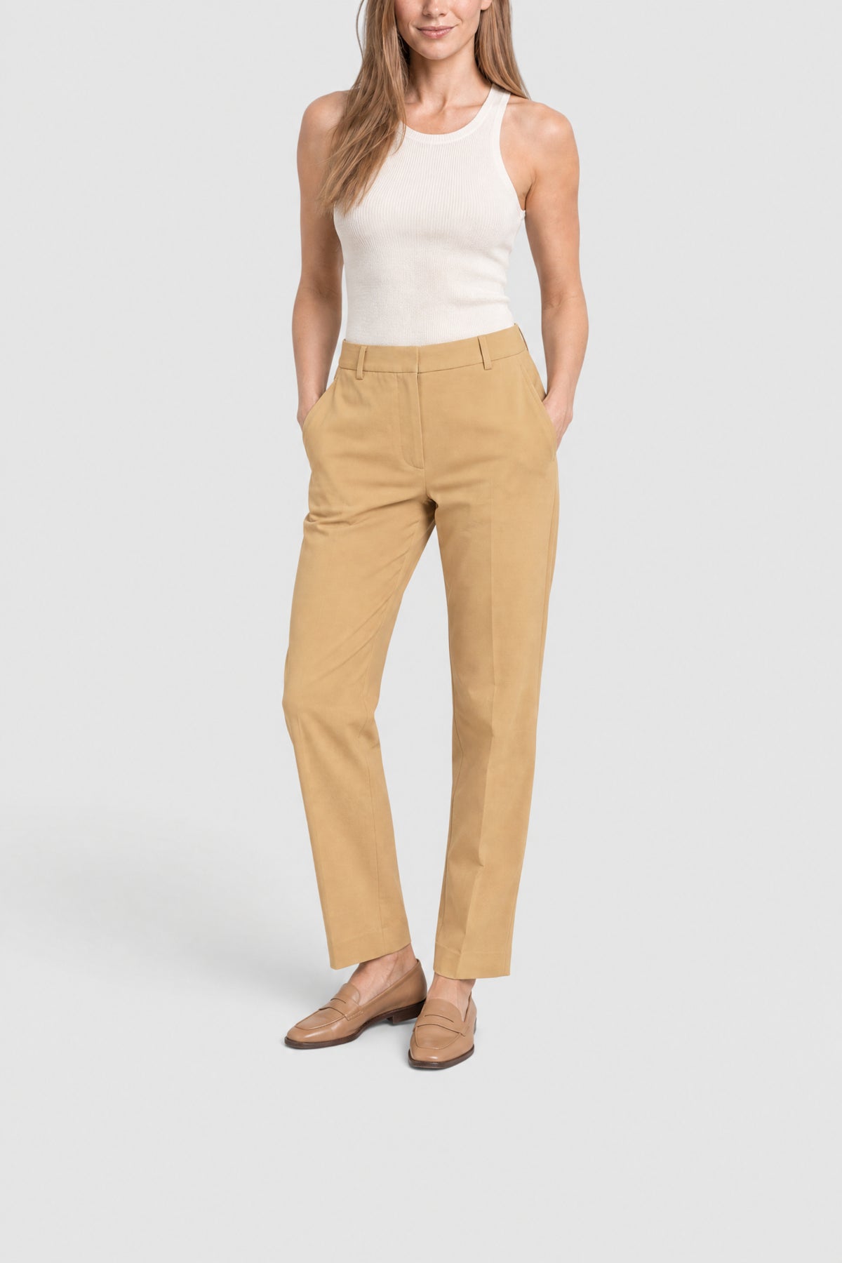 Pantalon chino à poches - Croissant