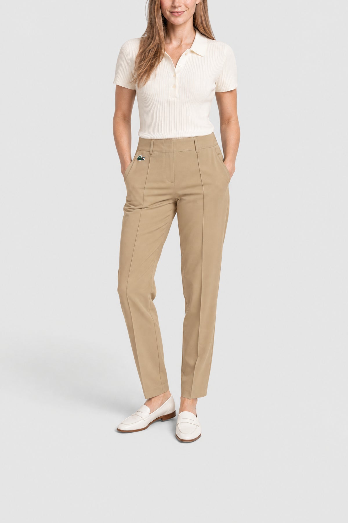 Pantalon droit à pinces - Lion