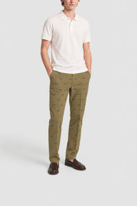 Pantalon chino Golf - Olive