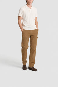 Pantalon cargo droit - Cookie