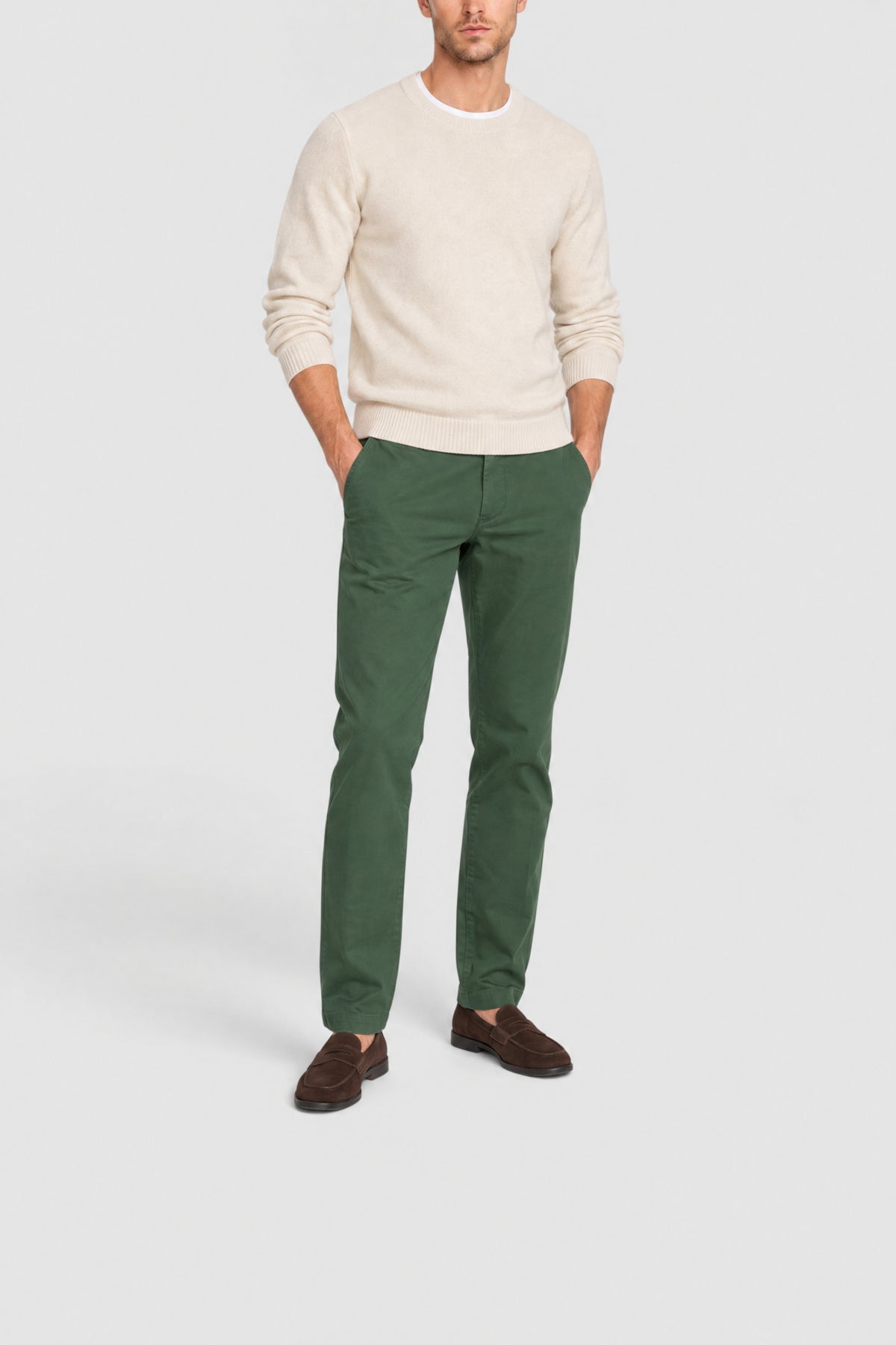 Pantalon chino ajusté - Sequoia