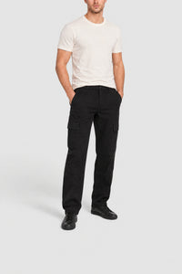 Pantalon cargo straight - Noir