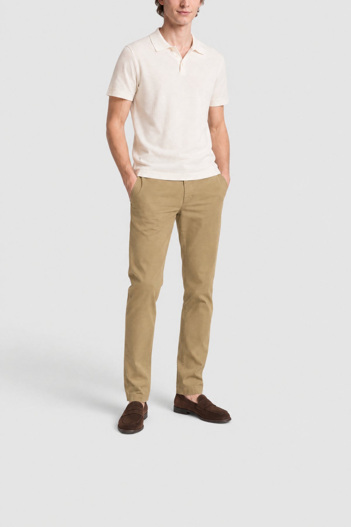 Pantalon chino ajusté - Lion