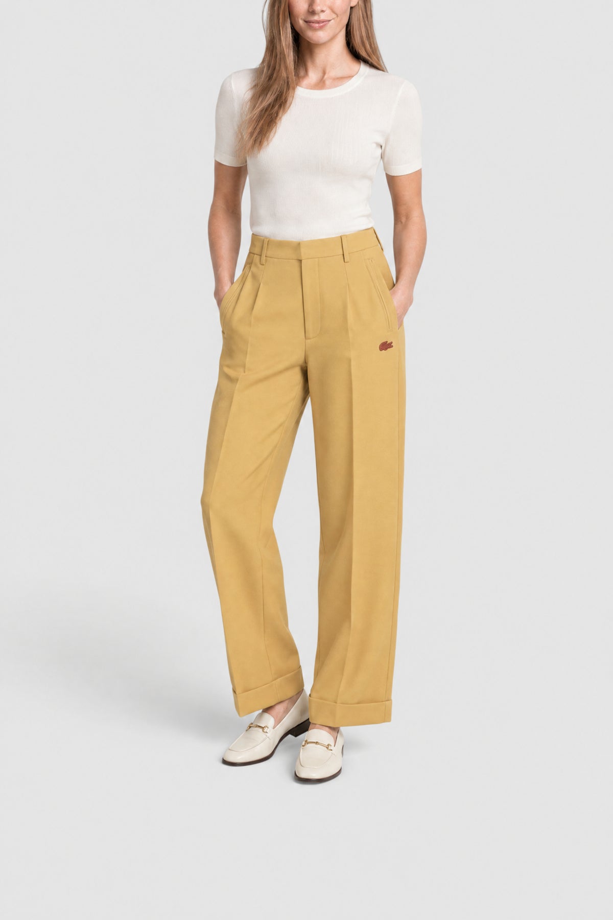 Pantalon fuselé à plis - Hevea