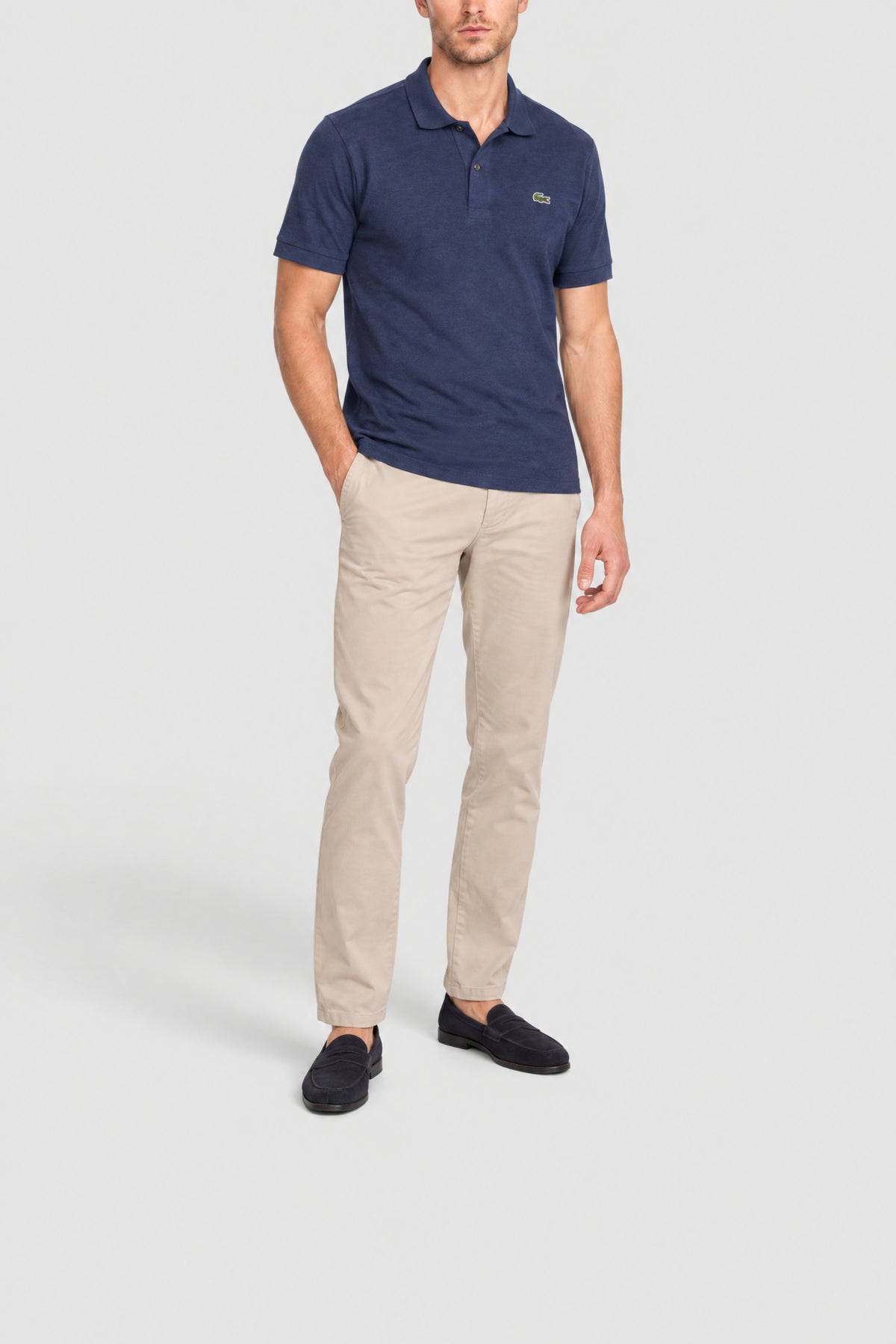 Polo L.12.12 classic fit chiné - Murene Chiné