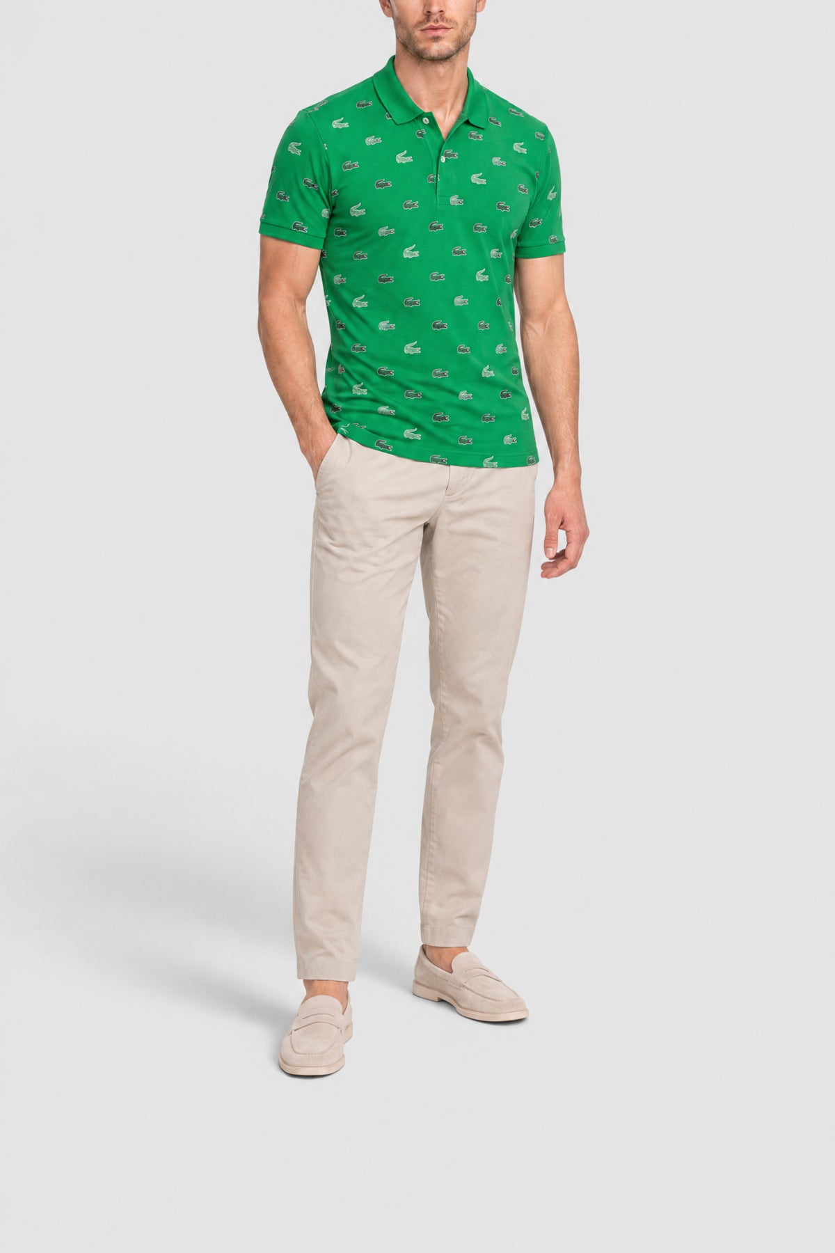 Polo Original L.12.12 à logo Lacoste - Calathea