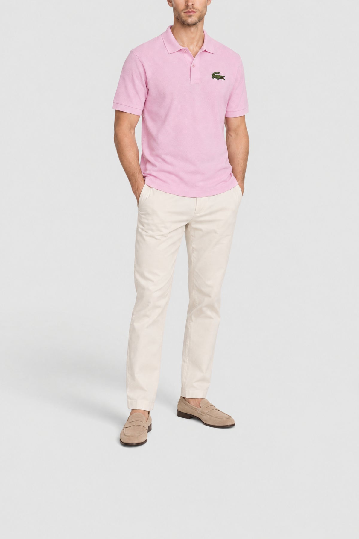 Polo L.12.12 oversize en piqué - Gelato