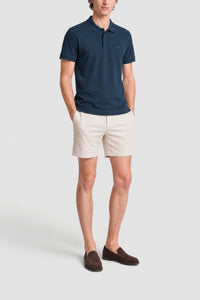 Polo Paris en piqué stretch - Faucon