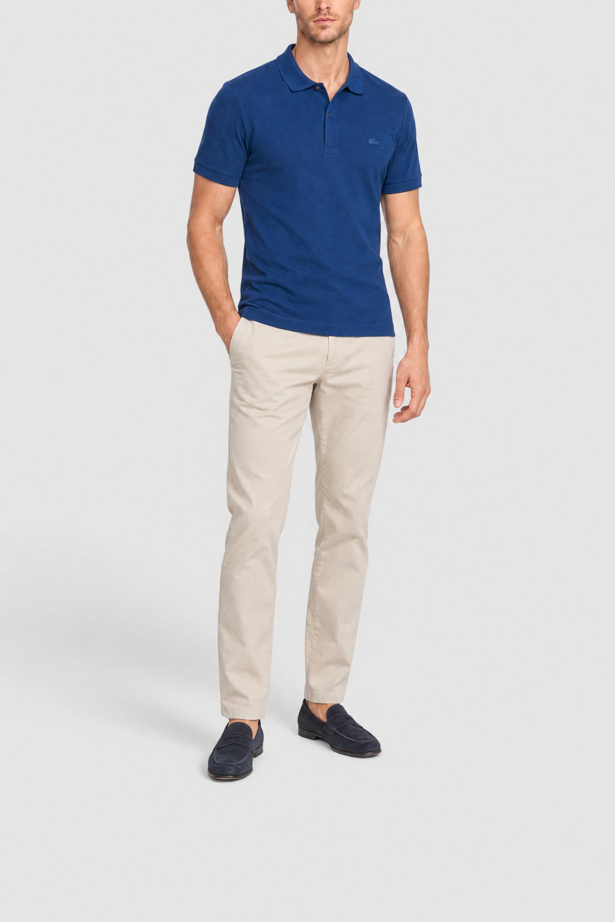 Polo Paris regular fit en piqué stretch - Sphère
