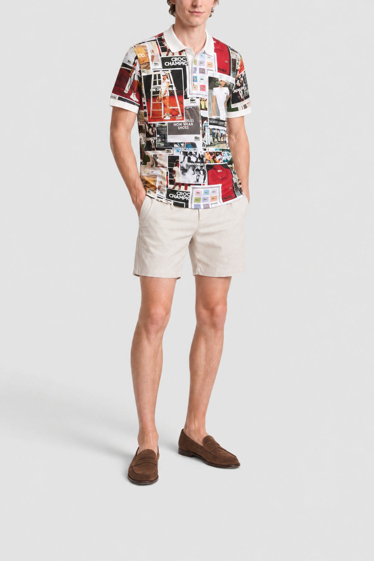 Polo L.12.12 imprimé - Multicolore