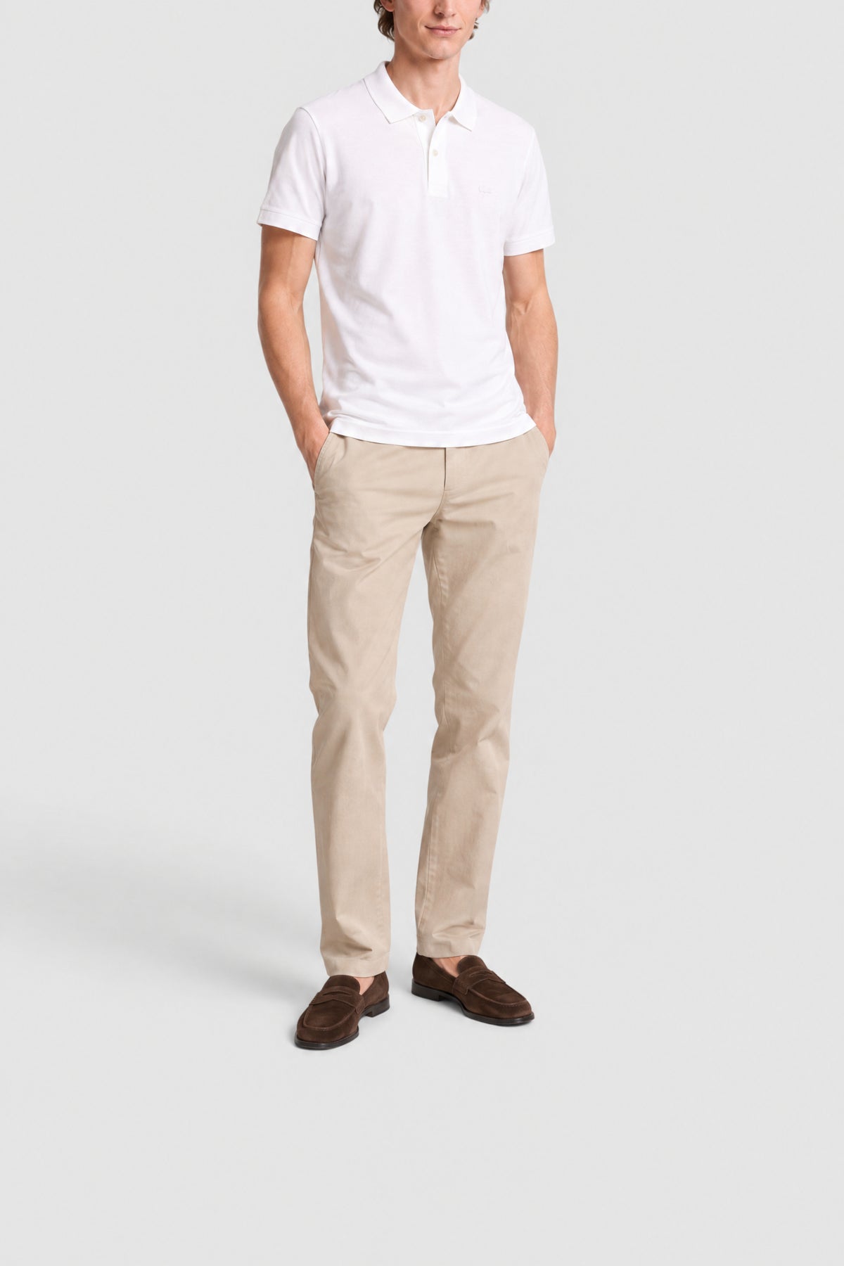 Polo Movement en piqué - Blanc
