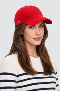 Casquette avec logo - Rouge
