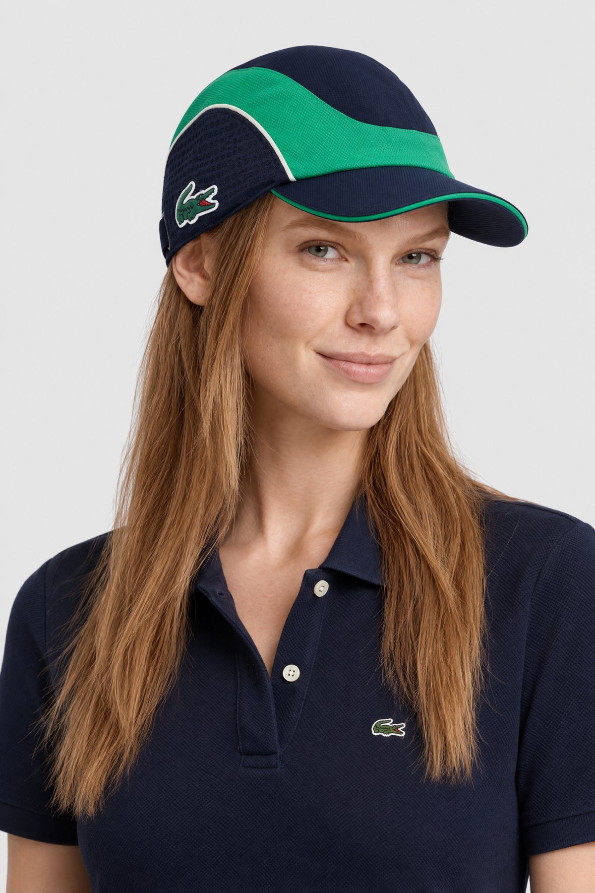 Casquette à liseré - Marine & Calathea