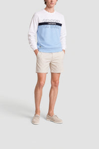 Sweatshirt Tennis - Blanc & Marine