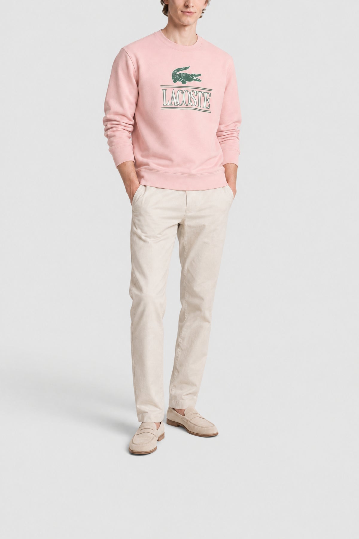 Sweatshirt à col rond en molleton - Nymphea