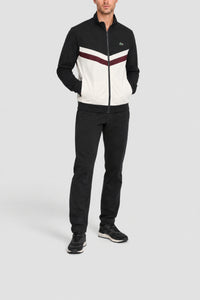 Sweatshirt zippé Tennis - Noir & Laponie