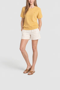 T-shirt en molleton - Jaune