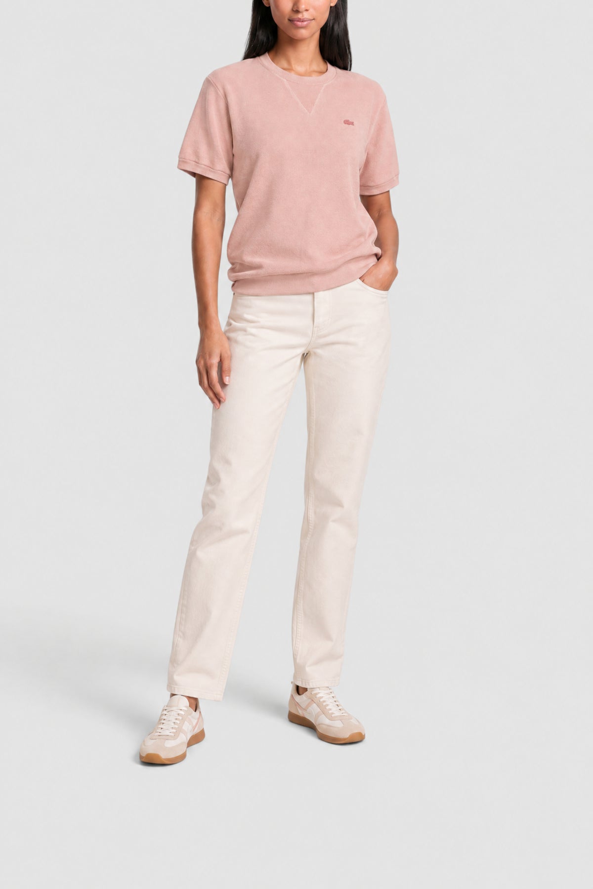 T-shirt en molleton - Rose
