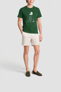 T-shirt Tennis imprimé - Vert