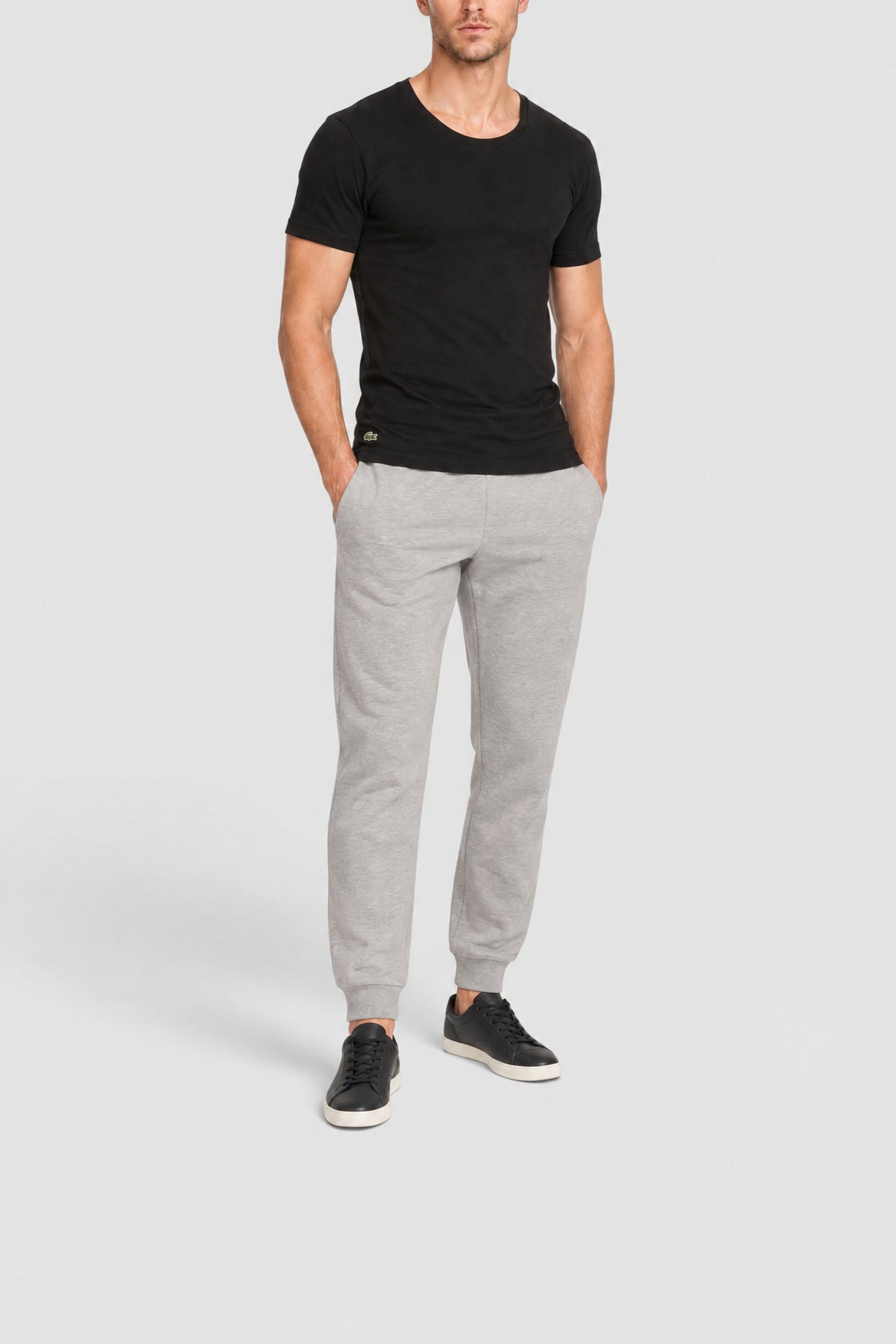 Lot de 3 t-shirts ajustés - Noir