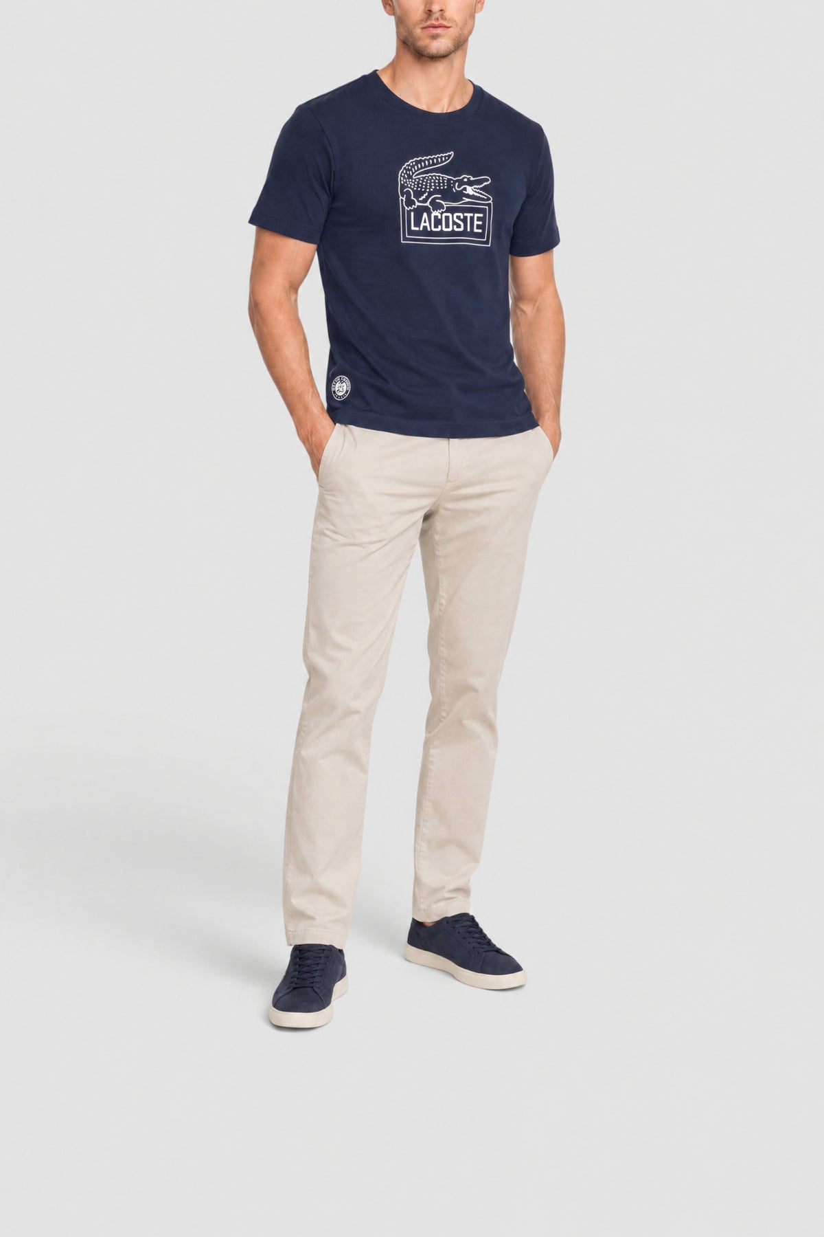 T-shirt Tennis Édition Roland-Garros - Marine