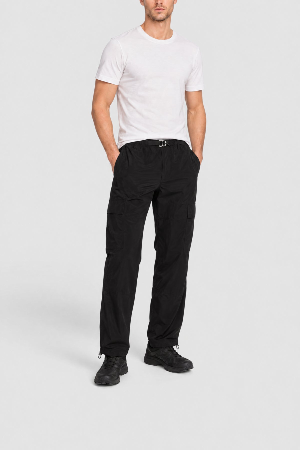 Pantalon cargo déperlant - Noir