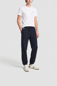Pantalon de survêtement à cordon - Marine