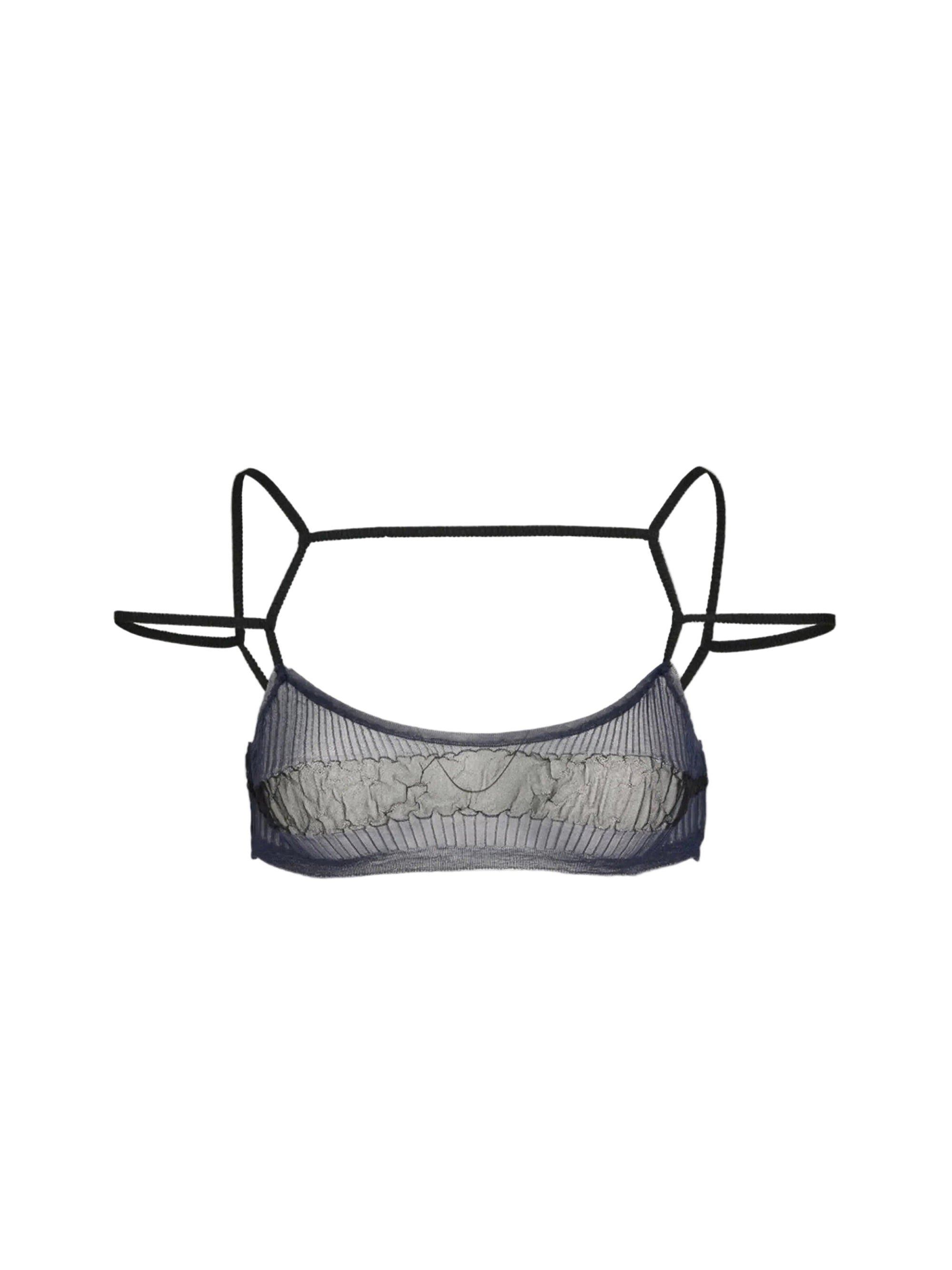 Brassière Sognu plissée - Navy