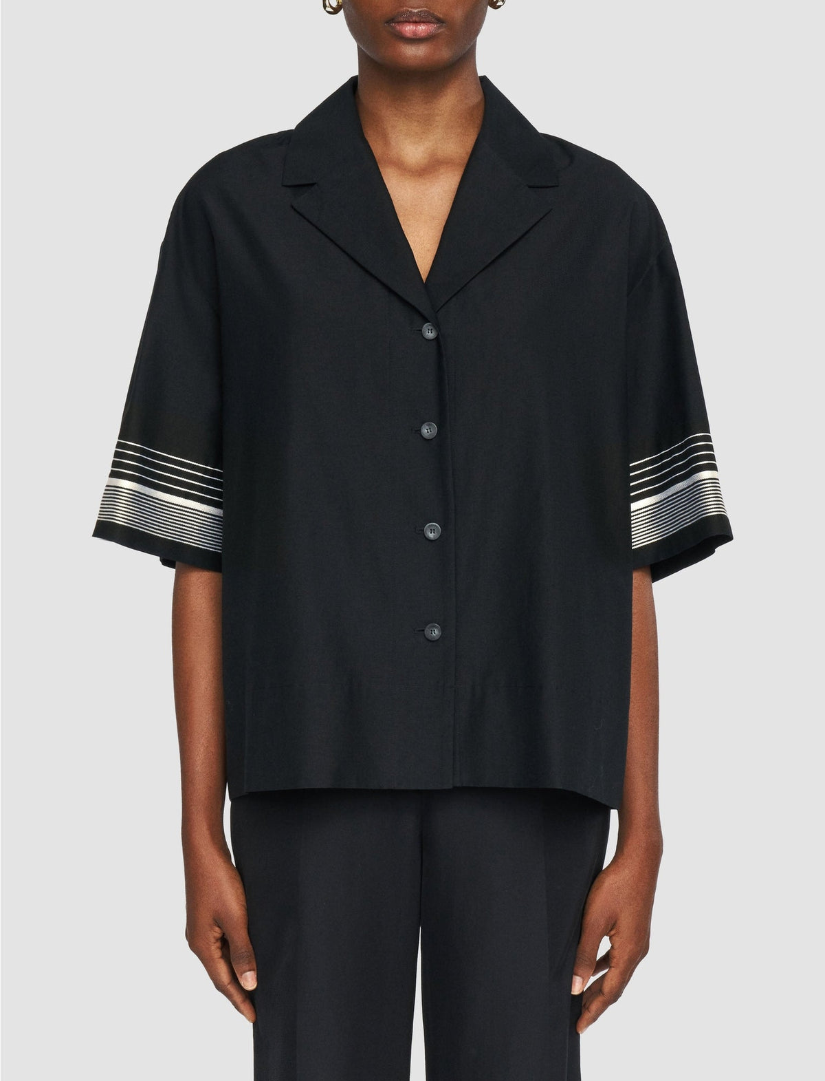 Black Blouse - Black