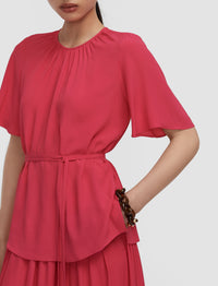 Fuchsia Blouse - Fuchsia