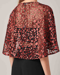 Bolero Liberta en maille - Rosewood