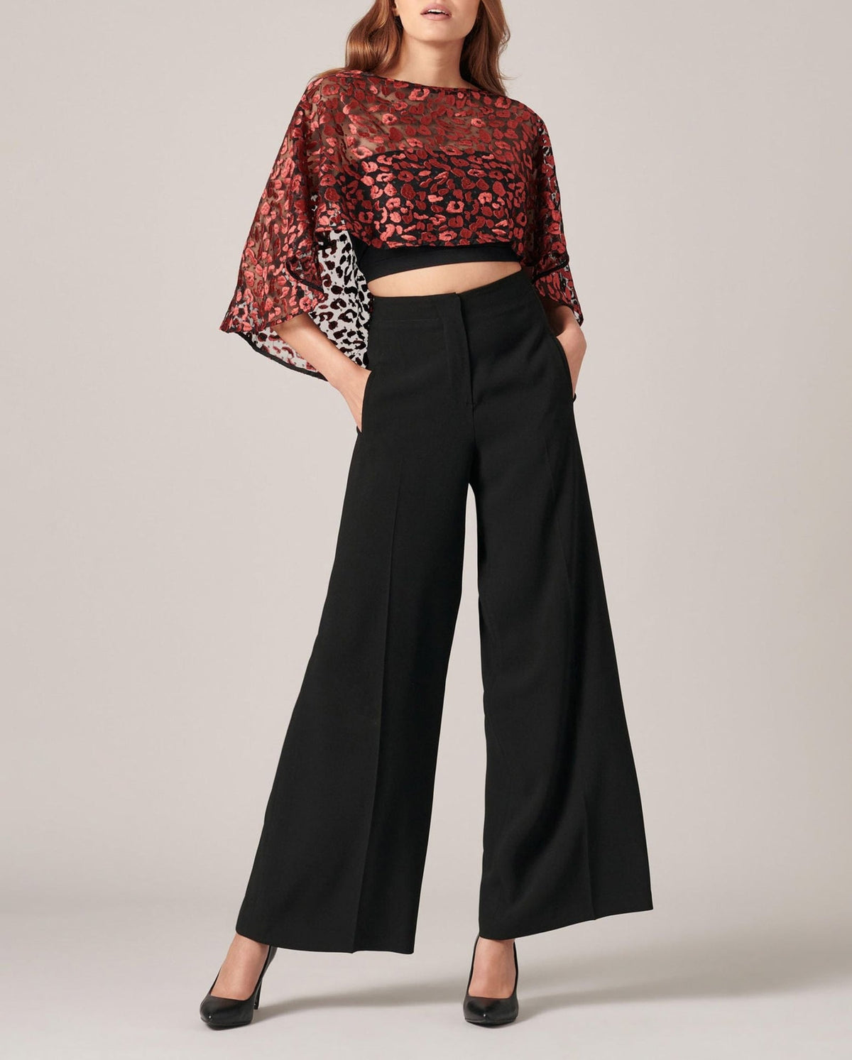Bolero Liberta en maille - Rosewood
