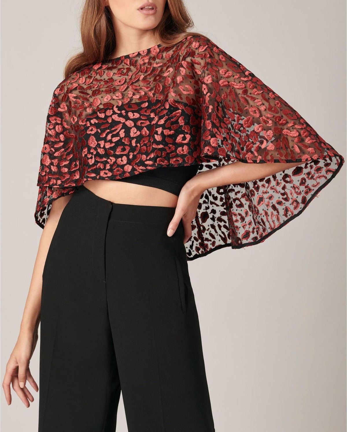 Bolero Liberta en maille - Rosewood