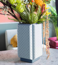 Vase Paris-Milano - Cristina Celestino pour The Socialite Family - Bleu