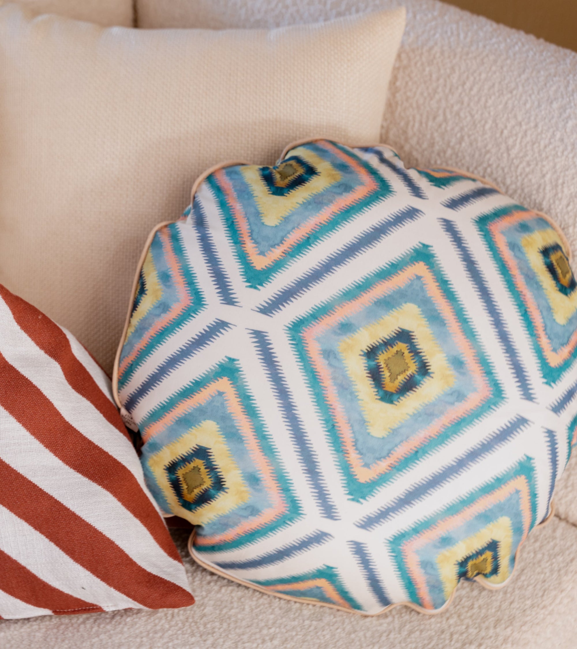 Bomboloni cushion - Multicolore