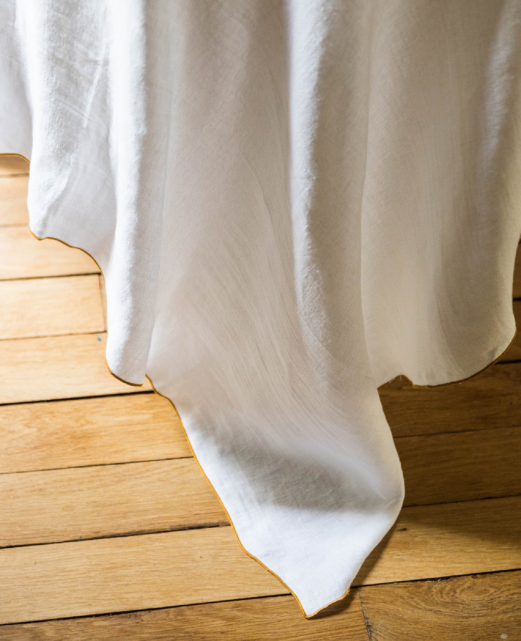 Nappe Tavola en lin - Blanc
