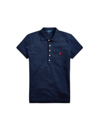 Polo Julie en coton stretch - Newport Navy