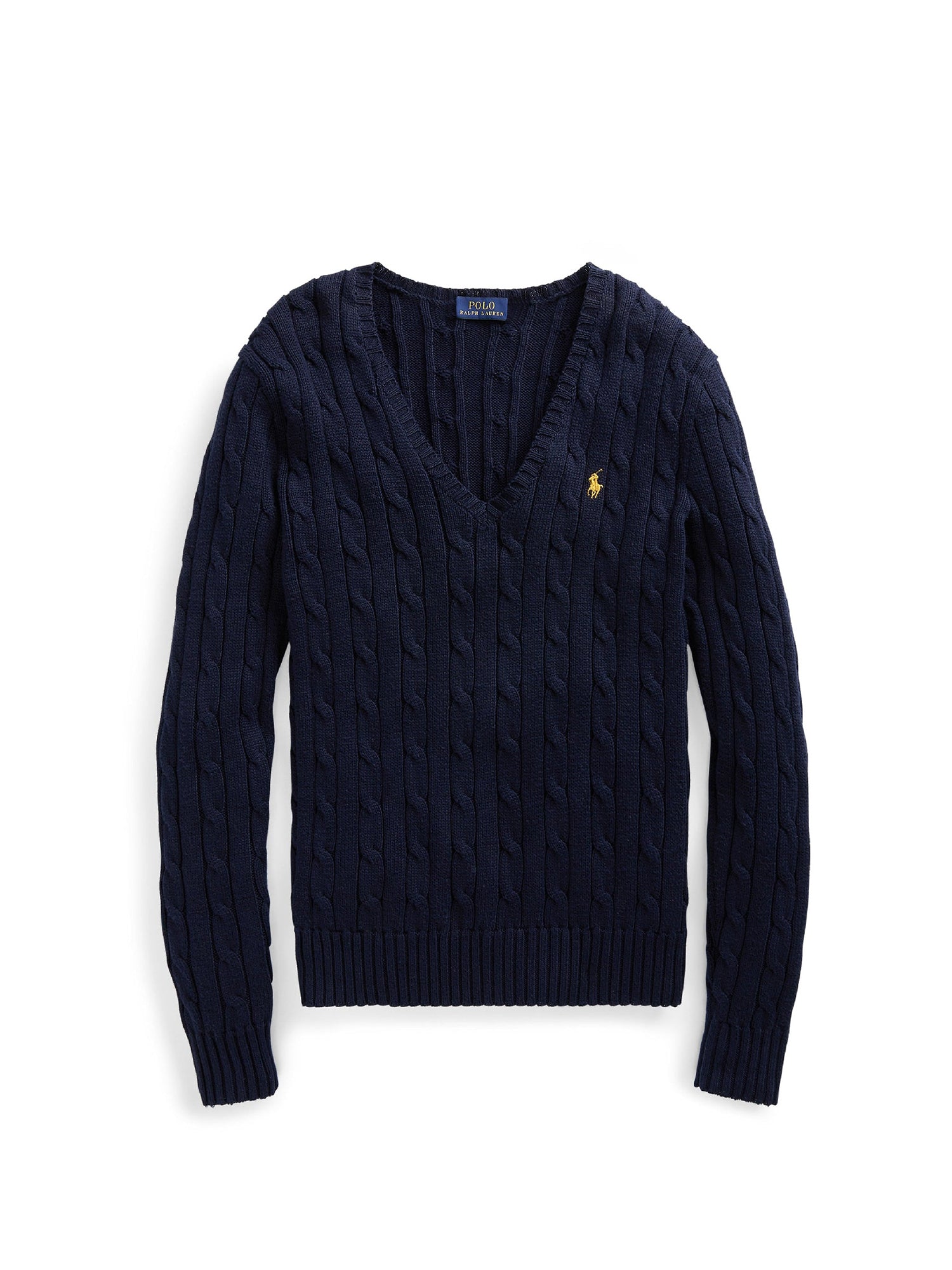 Pull Kimberly en coton torsadé - Hunter Navy