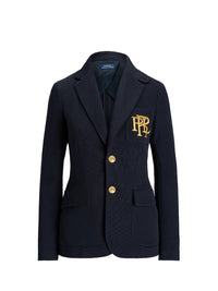 Blazer with bullion embroidery - Aviator Navy