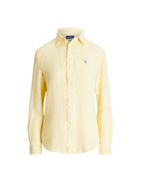 Casual linen shirt - Tbird Yellow
