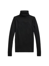 Pull à col roulé côtelé - Polo Black