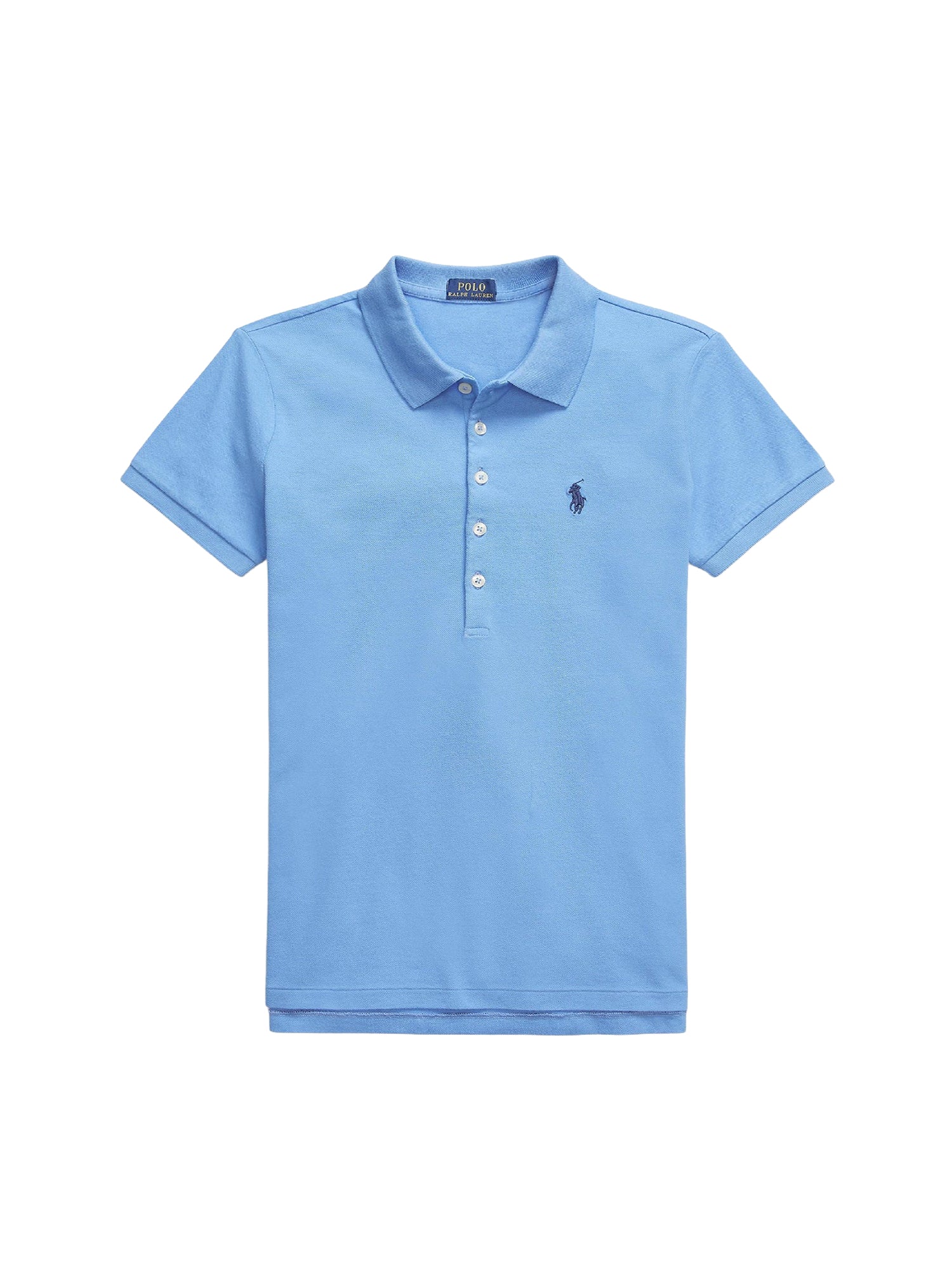 Polo Slim Fit en coton stretch - Harbor Island Blue