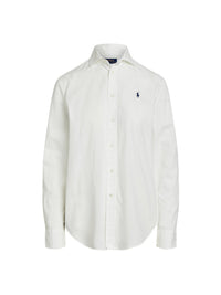 Chemise Relaxed Fit en sergé de coton - White