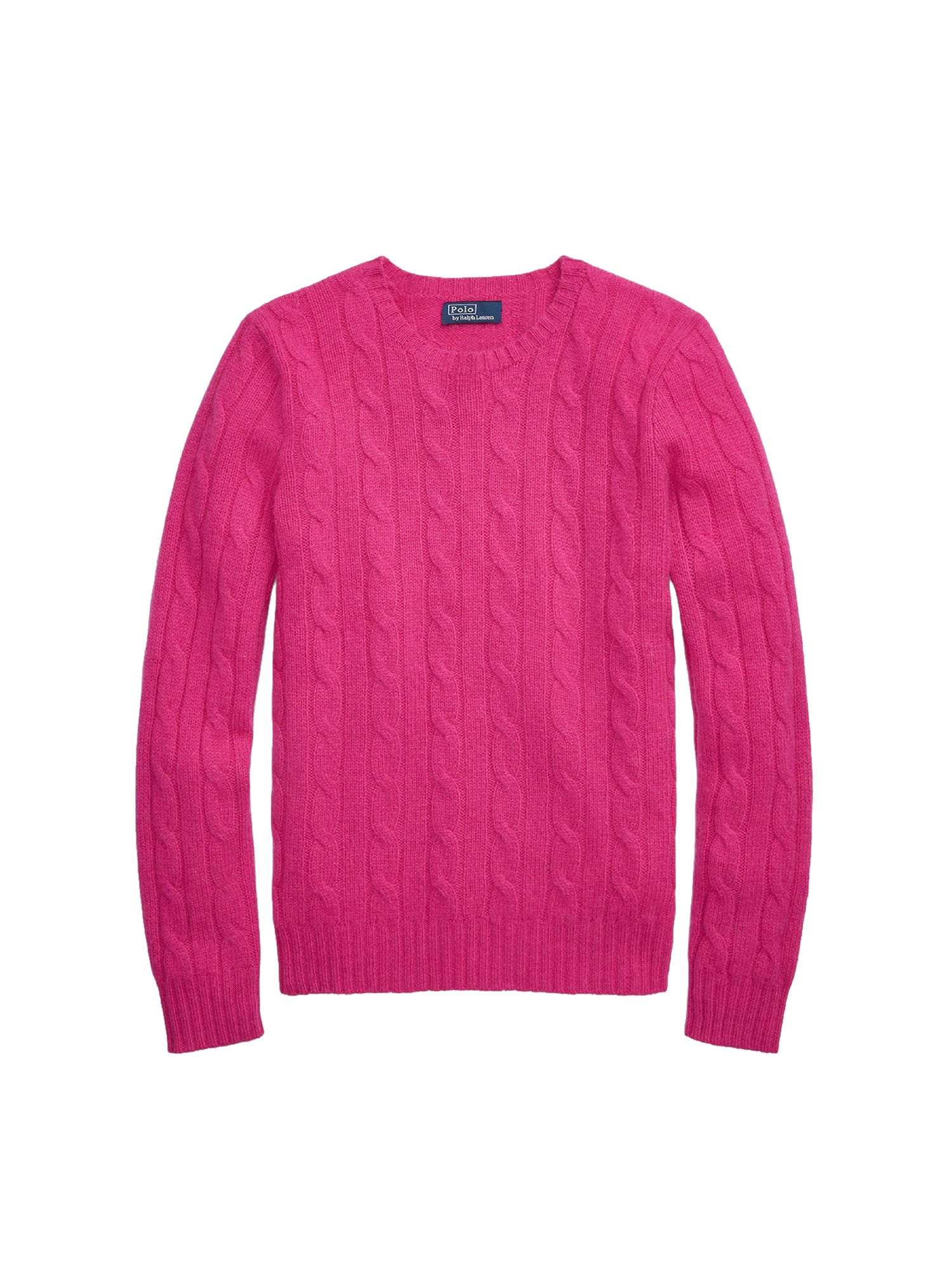 Pull iconique torsadé en cachemire - Pink Sky