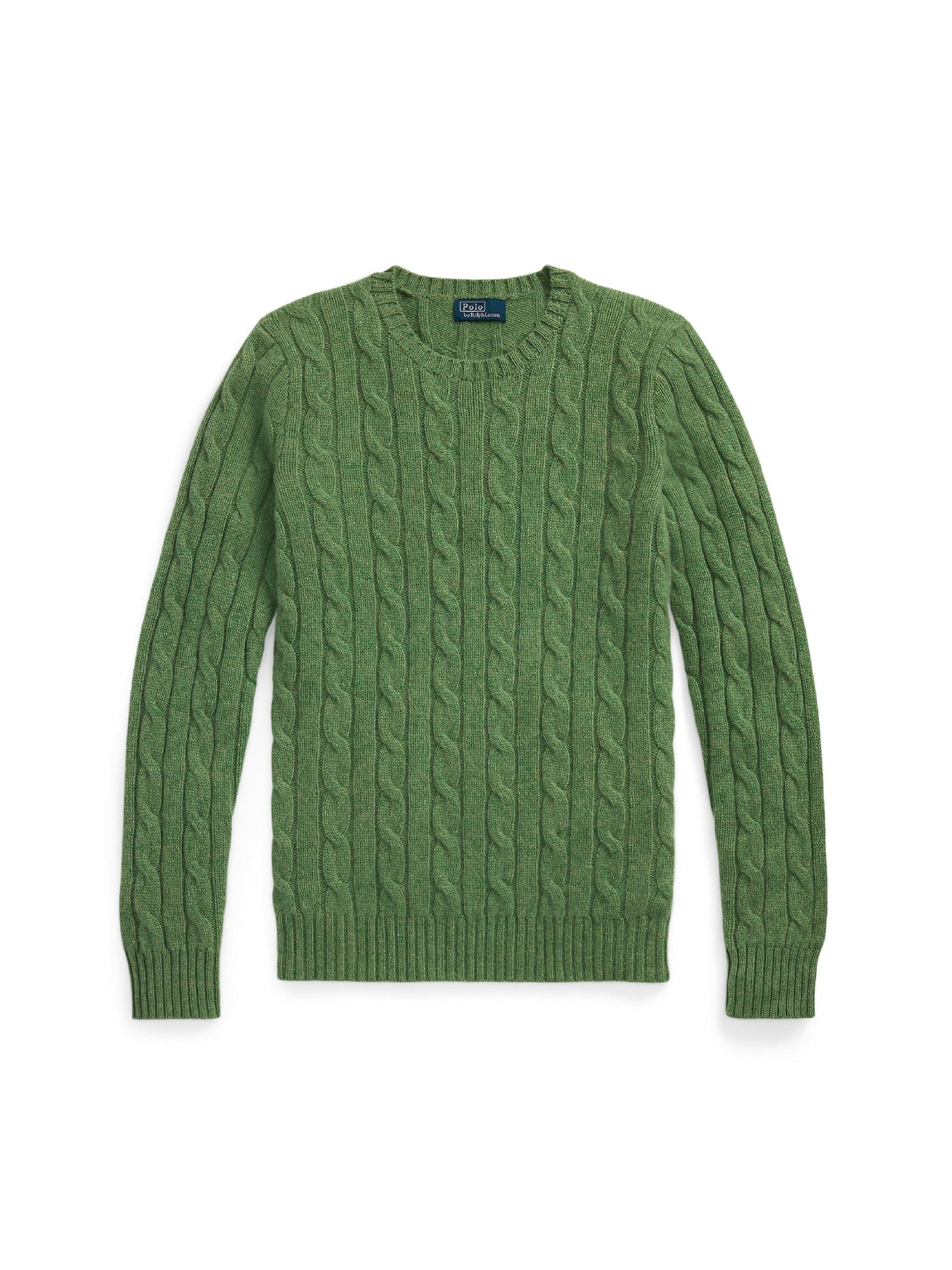 Pull Julianna en cachemire torsadé - Smoke Green Heather