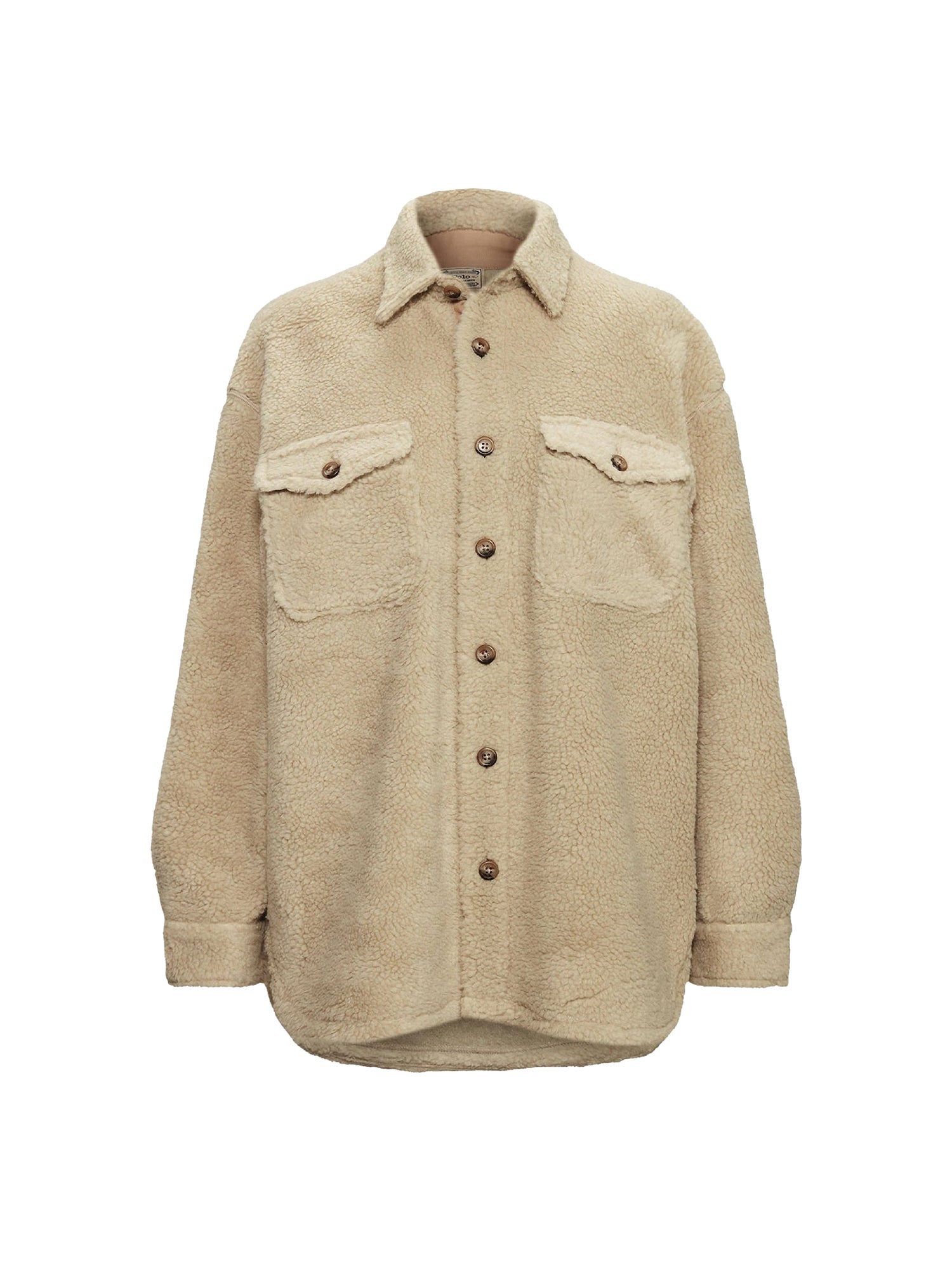 Chemise en sherpa - Spring Beige