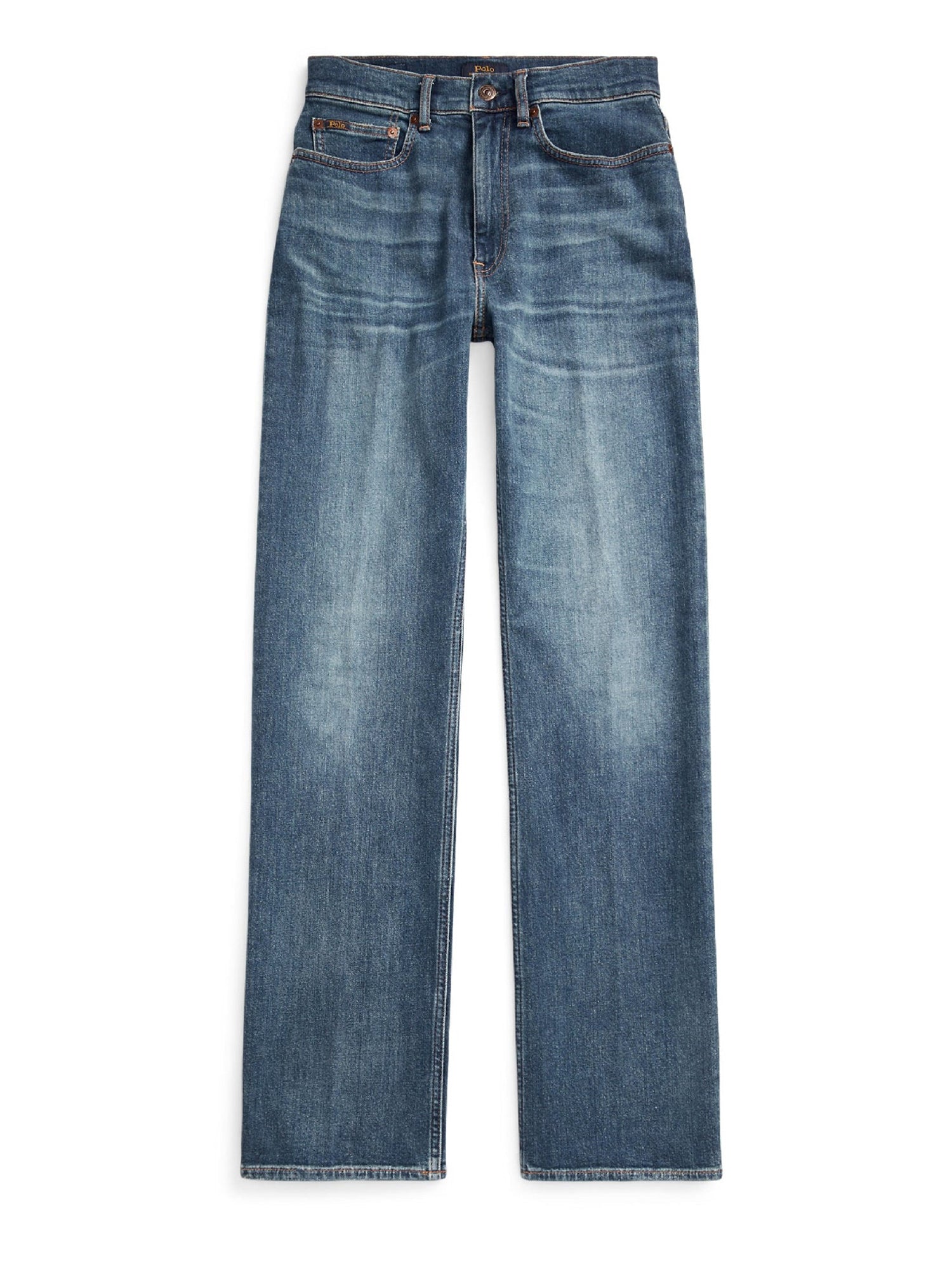 Jean à coupe droite et taille haute - Telesto Wash
