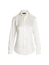 Chemise Slim Fit en soie - Trophy Cream